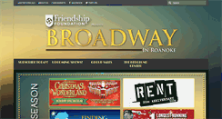 Desktop Screenshot of broadwayinroanoke.com